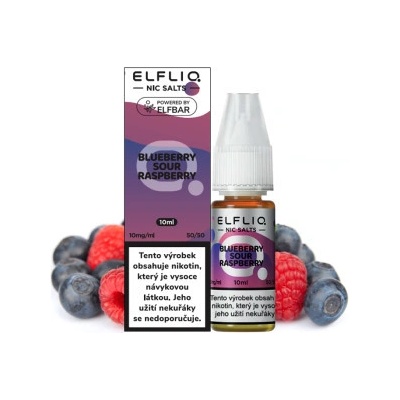 Elf LIQ Blueberry Sour Raspberry 10 ml 10 mg – Sleviste.cz