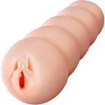 DreamToys Джобна силиконова вагина "real stuff pussy" 10 см. Кибер Кожа