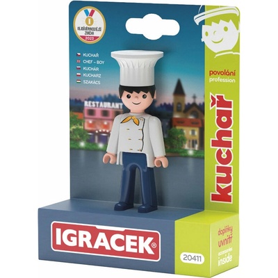 Igráček Efko Igráček Kuchař figurka s příslušenstvím