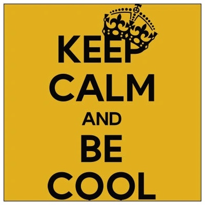 Plakát čtverec Ikea kompatibilní Keep calm and bee cool