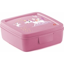 Snips ružový detský desiatový box Unicorn