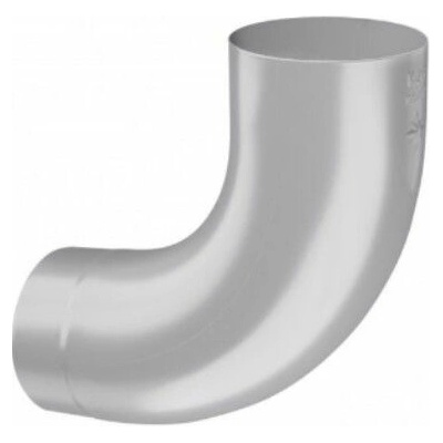 KJG Koleno zvodové 85° Ø 120 mm pozink RAL 9006 bielo hliníková