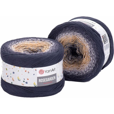 Yarn Art Rose Garden 323 Grey Brown Pletacia priadza