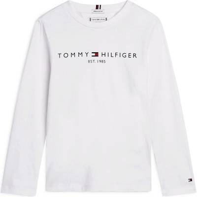 Tommy Hilfiger Тениска 'Essential' бяло, размер 140