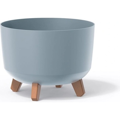 PROSPERPLAST Květináč GRACIA 33,9 cm světle šedý