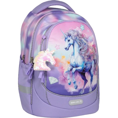 Belmil Ученическа раница Bright Rainbow Unicorn - Belmil