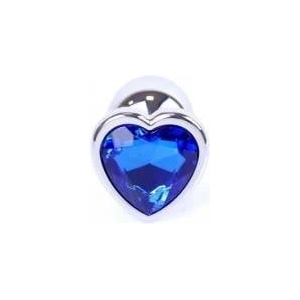  Metal plug anal plug steel crystal 7cm