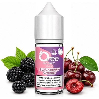 Oree Salt Blackberry Cherry 10 ml 10 mg