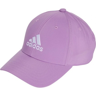 adidas Embroidered Logo Lightweight Baseball Cap Fialový