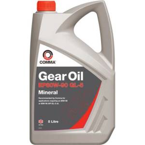 Comma Трансмисионно масло comma gear oil ep80w90 gl5 5 литра
