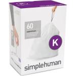 simplehuman Изтеглящи се торби за боклук 60 бр. 45 l K - simplehuman (CW0260)