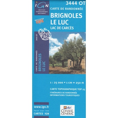Brignoles.Le Luc 1:25 000