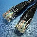 Roline 21.15. 0555 : : UTP Patch кабел Cat. 5e, 3.0 м, AWG24, черен