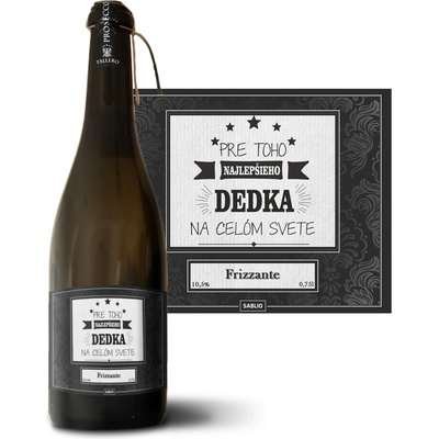 Sablio Pre toho najlepšieho dedka Prosecco biele suché šumivé víno 10,5 % 0,75 l (holá fľaša)