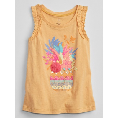 GAP Бебешка тениска GAP GAP | Oranzhev | Момичешки | 92