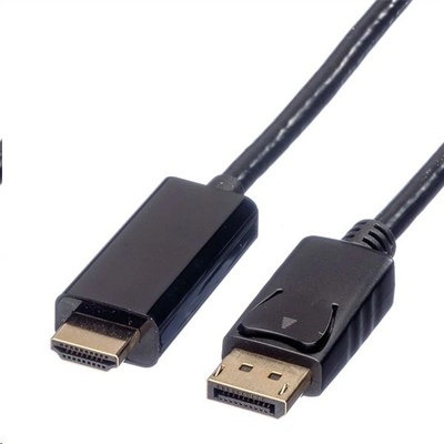 Roline DisplayPort - HDMI кабел 4K M/M 5m (11.04. 5788-10) (11.04. 5788-10) (11.04.5788-10)