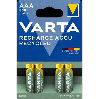Varta Recycled AAA 800mAh 4ks 56813101404
