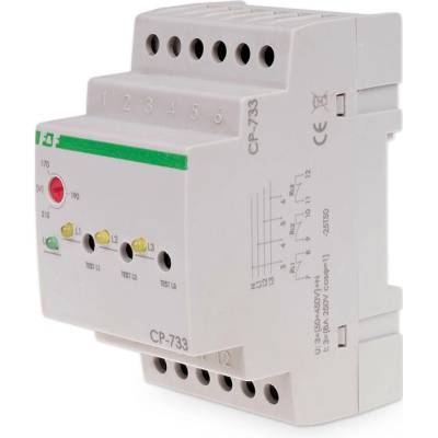 CP-733 - Podpäťové relé, 3x 50-450V, 3x 8A