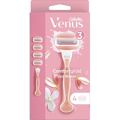 Gillette Venus ComfortGlide Spa Breeze + 4 ks hlavic – Zboží Mobilmania