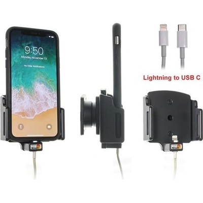 Brodit držák bez nabíjení s průchodkou na Apple-iPhone 11, 716013