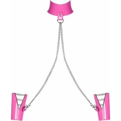 Obsessive Lollypopy Cuffs And Choker Set One Size