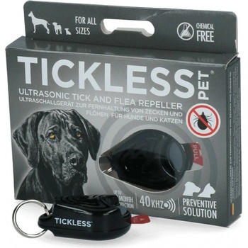TickLess Cat ultrazvukový repelent pre mačky Black