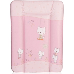 Lorelli Мека подложка за повиване Lorelli - Розово коте, 50 х 70 cm (10130160004) - baby