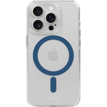 Image 1 of Holdit Гръб Holdit за iPhone 15 Pro, MagSafe Case, Син