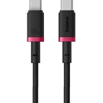 Baseus Кабел Baseus Dura Series (P10377803U01-01), от USB-C(м) към USB-C(м), 1m, 100W, черен (P10377803U01-01)