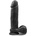 Blush Novelties Двуслойно дилдо от кибер кожа Au Naturel Massive 9" черно
