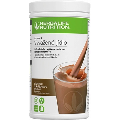 Herbalife Formula 1 Koktail Jemná čokoláda 550 g