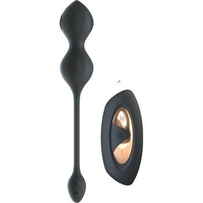 XouXou RC Vibrating E-Stim Love Balls Black