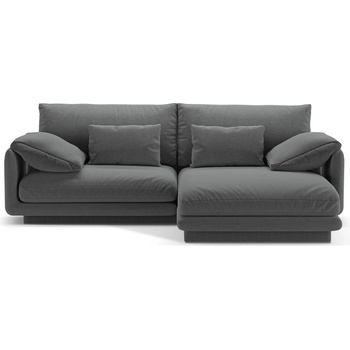 Micadoni Тъмносив ъглов диван (десен ъгъл) Torino - Micadoni Home (MIC_RC_S_211_F1_TORINO6)