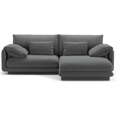 Micadoni Тъмносив ъглов диван (десен ъгъл) Torino - Micadoni Home (MIC_RC_S_211_F1_TORINO6)