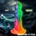 Creature Cocks Aqua-Cock Glow-in-the-Dark Silicone Dildo