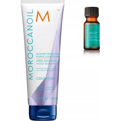 Moroccanoil Color Care fialový kondicionér pre blond a melírované vlasy 200 ml