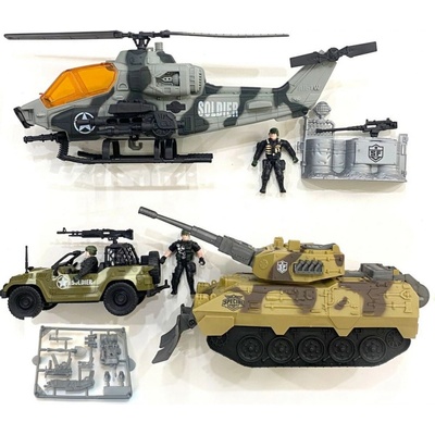 Alltoys Veľká vojenská sada tank