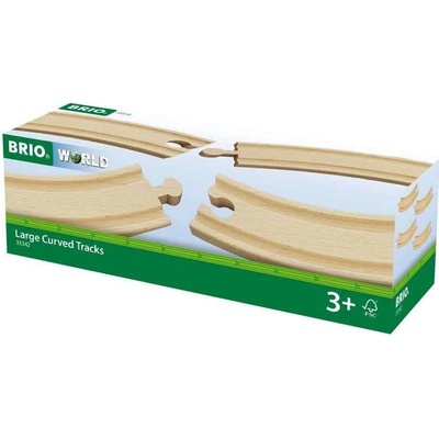 BRIO 1/1 zaoblené koleje E – Zboží Dáma