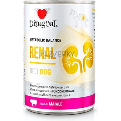 Disugual Dog vet diet Renal Bravčové 400 g