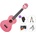 Mahalo ML2CP SET Coral Pink Концертно укулеле (ML2CP-SET)