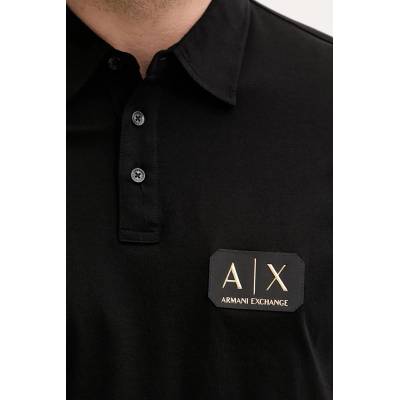 Giorgio Armani Памучна тениска с яка Armani Exchange (XM002232.AF10364)