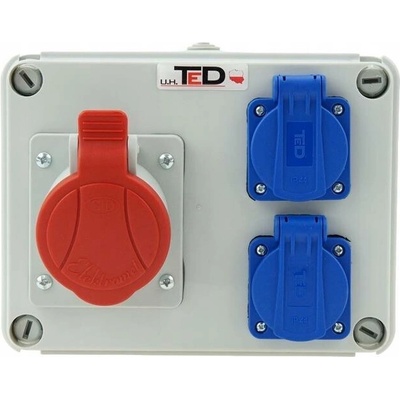 Rozvaděč TED 230 V IP44 16 A