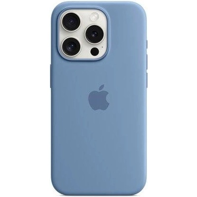 Apple Silikonový Kryt vč. Magsafe pro iPhone 15 Pro Winter Blue MT1L3FE/A – Sleviste.cz