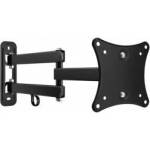 CONNECT IT wall mount for 10-27 screens, 30 years warranty, BLACK