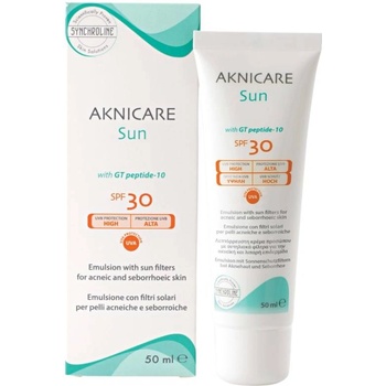 Image 1 of Synchroline Aknicare Слънцезащитен крем за лице за мазна кожа, SPF30, 50 ml