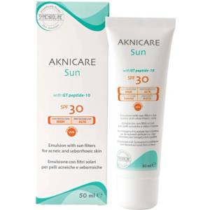 Synchroline Aknicare Слънцезащитен крем за лице за мазна кожа, SPF30, 50 ml - baby