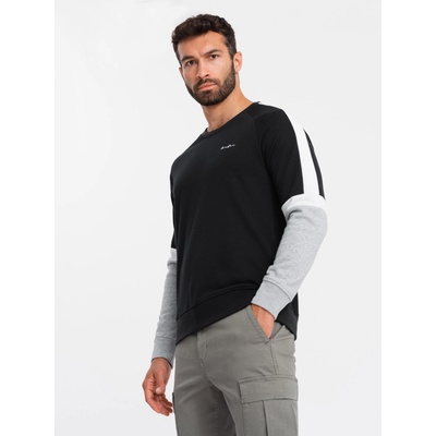 Ombre Clothing Мъжки суитшърт Ombre Clothing Ombre Clothing | Cheren | МЪЖЕ | S