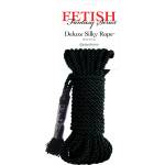 Pipedream Fetish Fantasy Deluxe Silky Rope Black