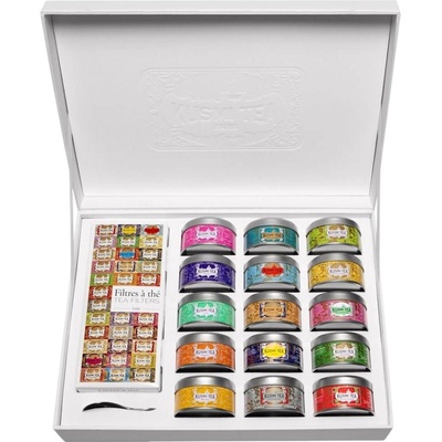 Kusmi Tea Комплект за чай THE COLLECTION, с филтри и лъжица, Kusmi Tea (KUSMI21156A1250)