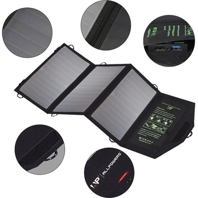 Solární nabíječka Allpowers AP 5V/21W – Zboží Živě
